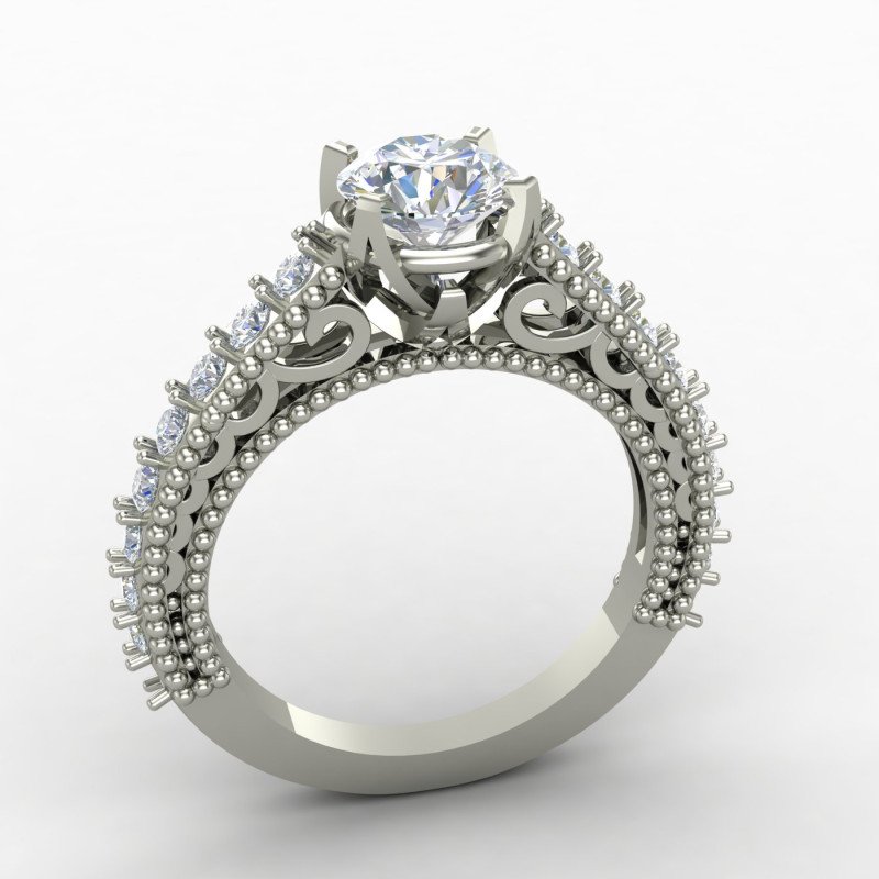 Diamond Ring For Gents