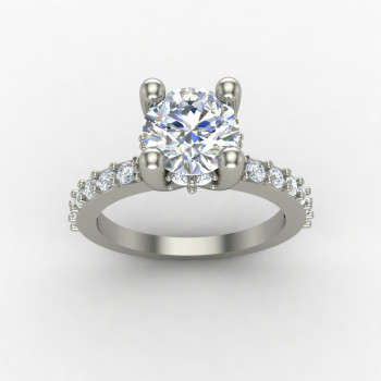 Solitaire Ring For Her