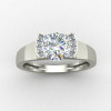 Vintage Style Solitaire Silver Ring Vintage Style Solitaire Silver Ring