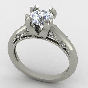 Solitaire Diamond Ring for Men