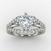 Soliyaire Silver Ring with Cubic Zirconia Stone