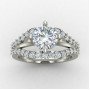 Soliyaire Silver Ring with Cubic Zirconia Stone