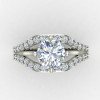 Soliyaire Silver Ring with Cubic Zirconia Stone