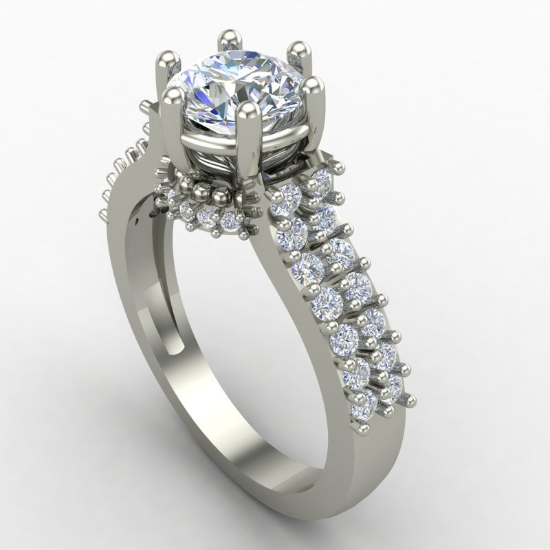 Best Soliyaire Silver Ring