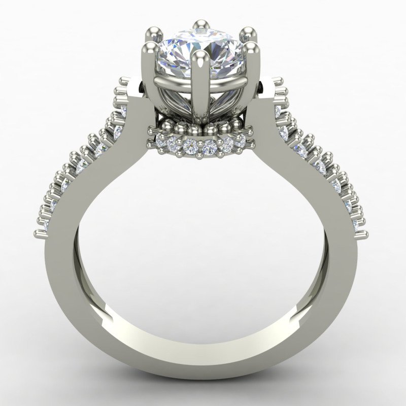 Best Soliyaire Silver Ring
