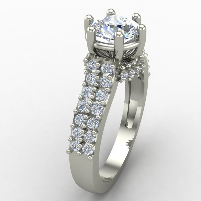 Best Soliyaire Silver Ring