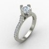Lustre Solitaire Ring Lustre Solitaire Ring