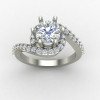 Cross Solitaire Ring Cross Solitaire Ring