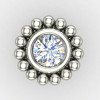 Sterling Silver Screw Nose Pin India
