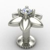 Star Screw Silver Nose Pin