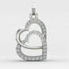 Double Heart Valentine Pendant Double Heart Valentine Pendant