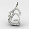 Double Heart Valentine Pendant Double Heart Valentine Pendant