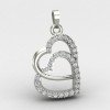 Double Heart Valentine Pendant Double Heart Valentine Pendant