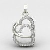 Double Heart Valentine Pendant Double Heart Valentine Pendant