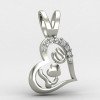 I Love U Heart Pendant