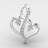 Double Heart Stylist Pendant Double Heart Stylist Pendant