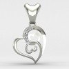 Female Silver Heart Locket Female Silver Heart Locket