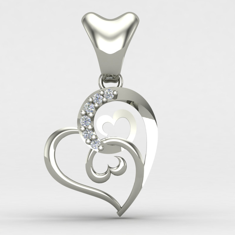 Female Silver Heart Locket Female Silver Heart Locket