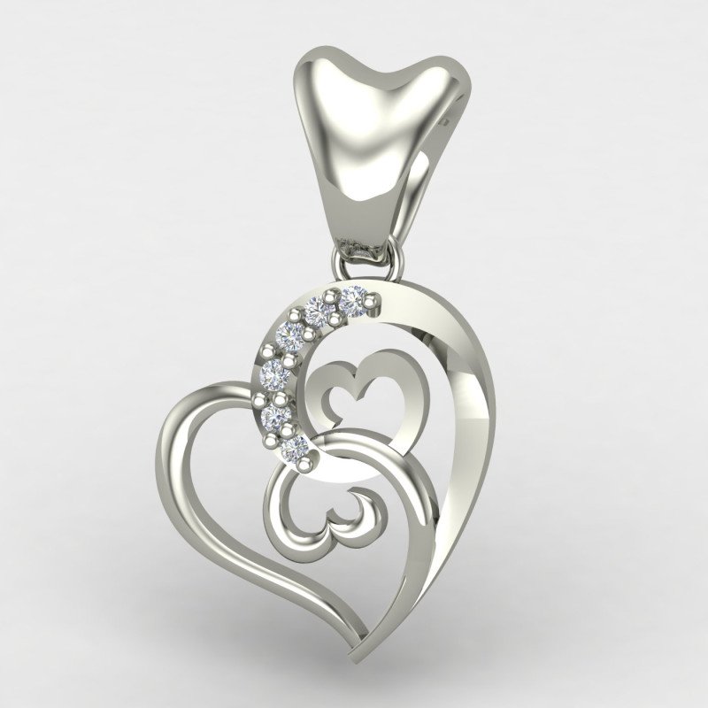 Female Silver Heart Locket Female Silver Heart Locket