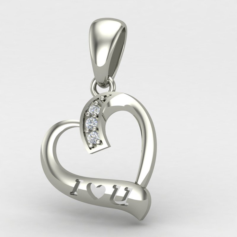 Love You Silver Locket Love You Silver Locket