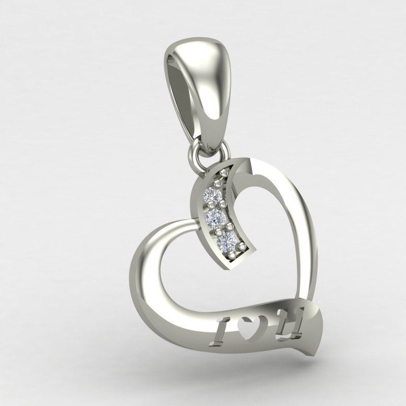Love You Silver Locket Love You Silver Locket