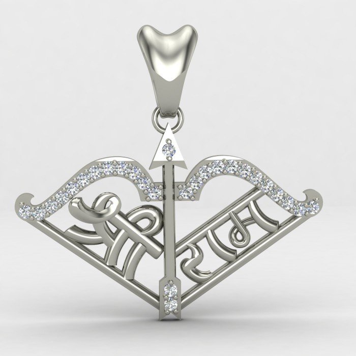 Arrow Bow Shree Ram Pendant Arrow Bow Shree Ram Pendant