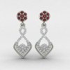 Sterling Silver Bridal Earring