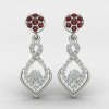 Sterling Silver Bridal Earring