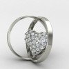 Round Heart Silver Pendant Round Heart Silver Pendant