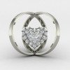Round Heart Silver Pendant Round Heart Silver Pendant