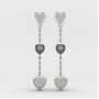 Sterling Silver Dangle Earring