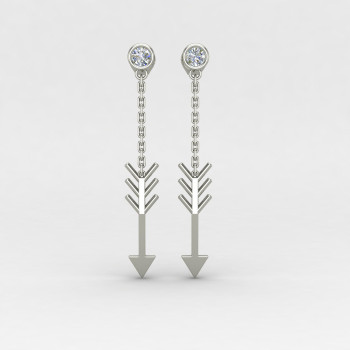 Silver Earrings Dangle