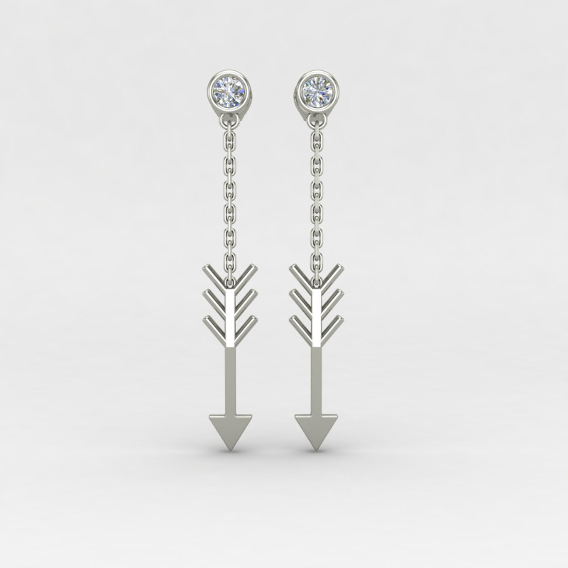 Silver Earrings Dangle
