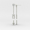 Silver Earrings Dangle