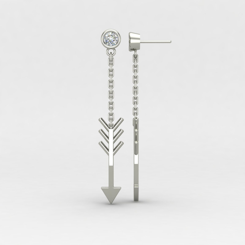 Silver Earrings Dangle