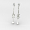 Silver Earrings Dangle
