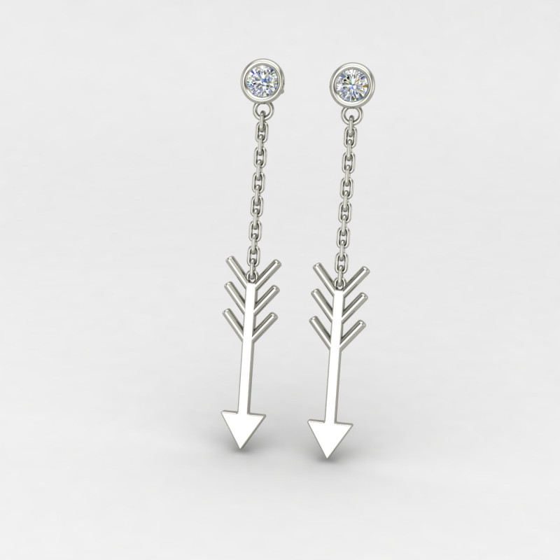 Silver Earrings Dangle