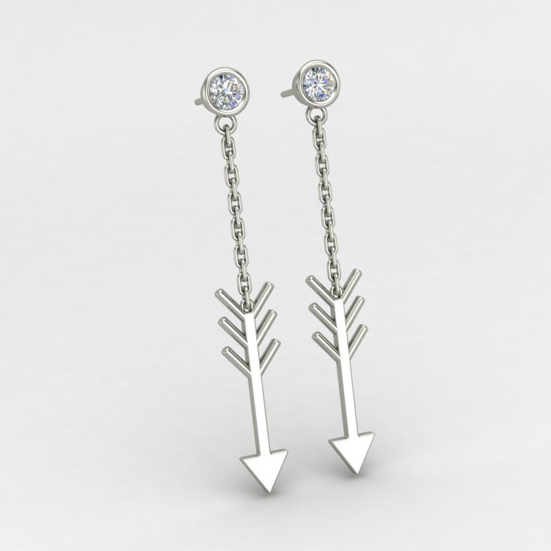 Silver Earrings Dangle