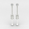 Silver Earrings Dangle