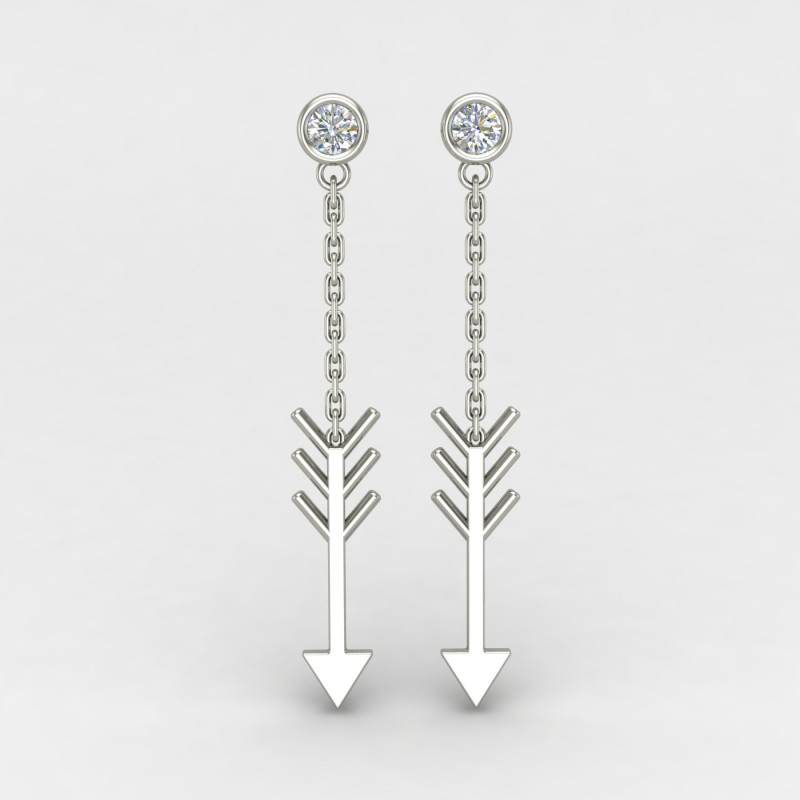 Silver Earrings Dangle