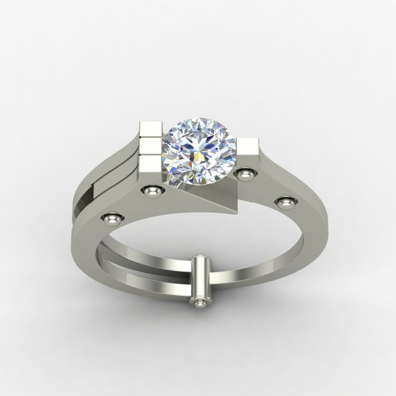 Engagement Silver Ring Engagement Silver Ring