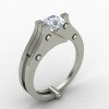 Engagement Silver Ring Engagement Silver Ring
