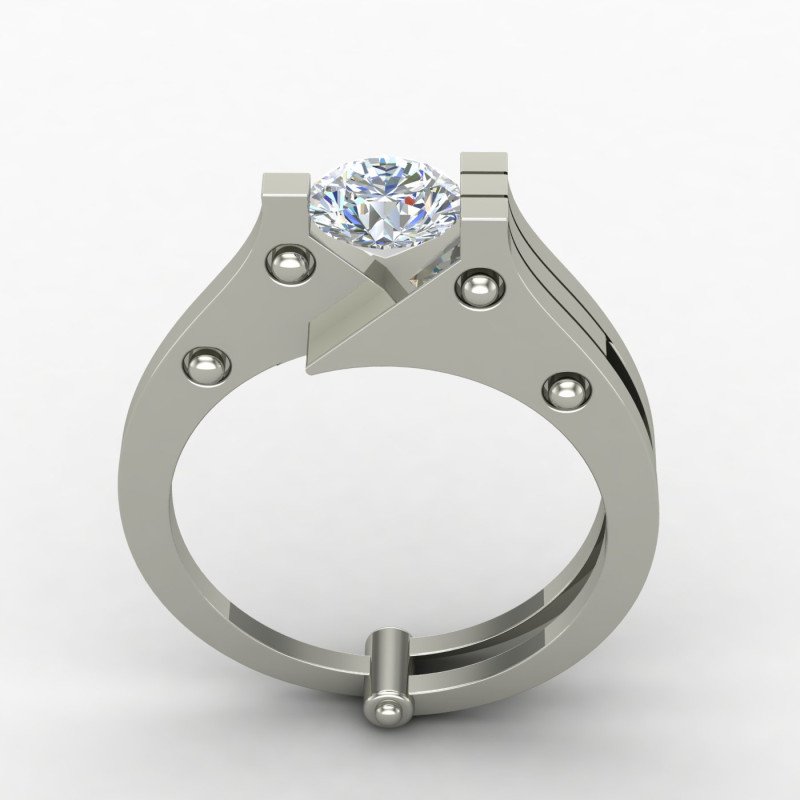 Engagement Silver Ring Engagement Silver Ring