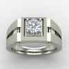 Solitaire Gents Wedding Ring Solitaire Gents Wedding Ring
