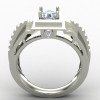 Silver Solitaire Wedding Ring Silver Solitaire Wedding Ring
