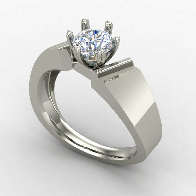 Single Diamond Solitaire Ring Single Diamond Solitaire Ring