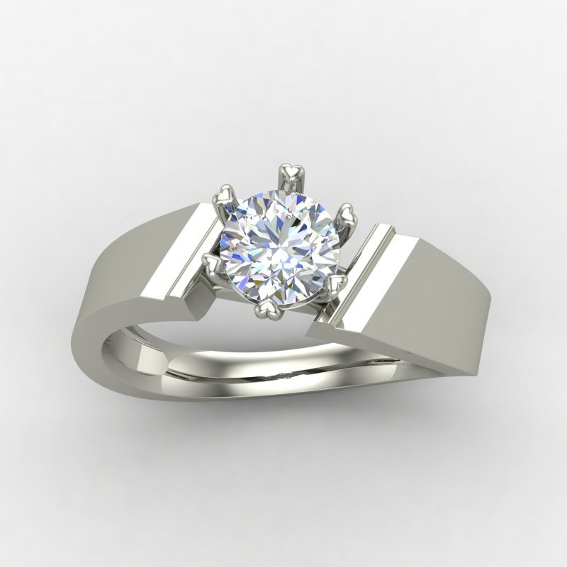 Single Diamond Solitaire Ring Single Diamond Solitaire Ring