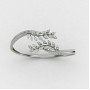 Leaves Silver Bangle for Women
