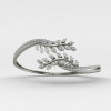 Leaves Silver Bangle for Women Leaves Silver Bangle for Women