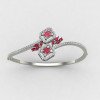 Stylish Oval Silver Bracelet